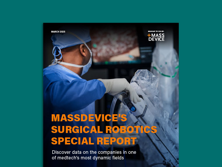 Massdevice’s Surgical Robotics Special Report