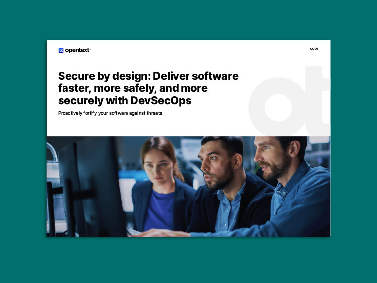 Secure by Design: Deliver Software Faster, More Safely, and More Securely with DevSecOps